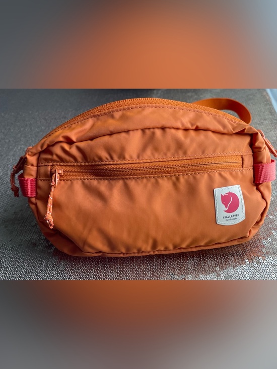Fjallraven Handbags - Swedish brand Fjallraven Orange High Coast Belt or Crossbody Bag